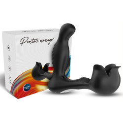FUKR Plug prostatique rotatif avec sac à bourses Surround 10 x 3.4cm